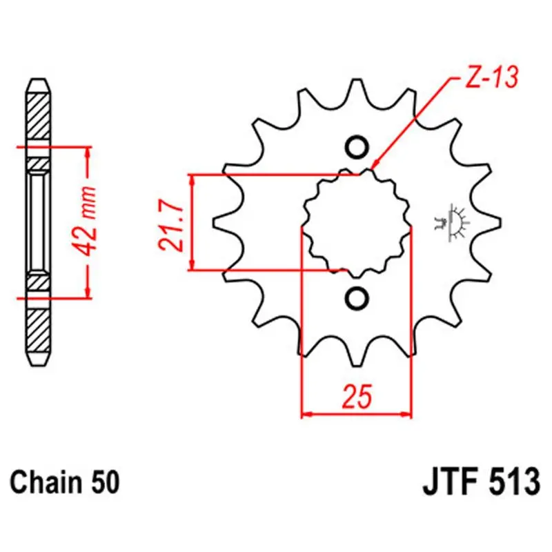 Jt Sprocket Front 530 13T 1