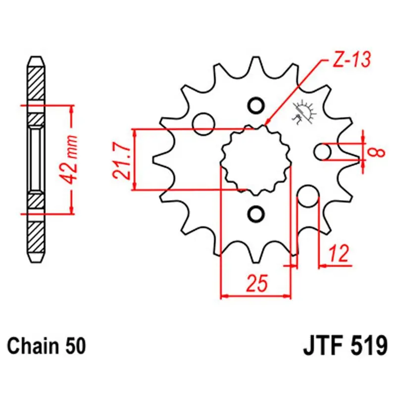 Jt Sprocket Front 530 15T 1