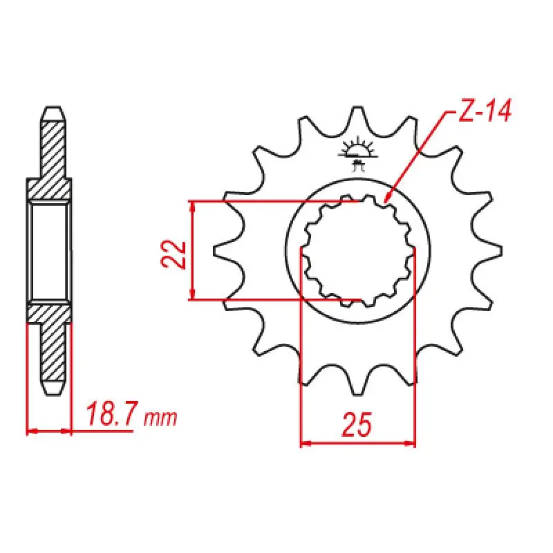 Jt Sprocket Front 530 15T 1