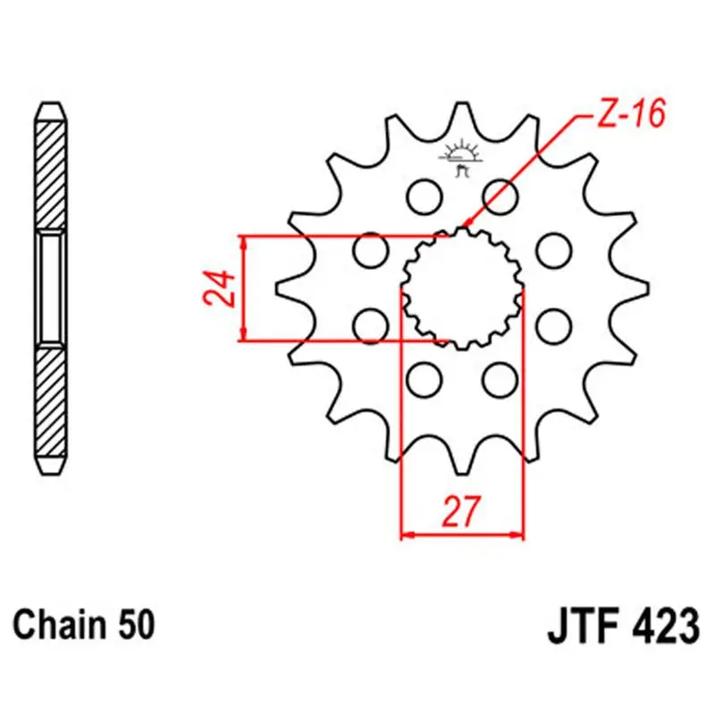 Jt Sprocket Front 530 16T 1
