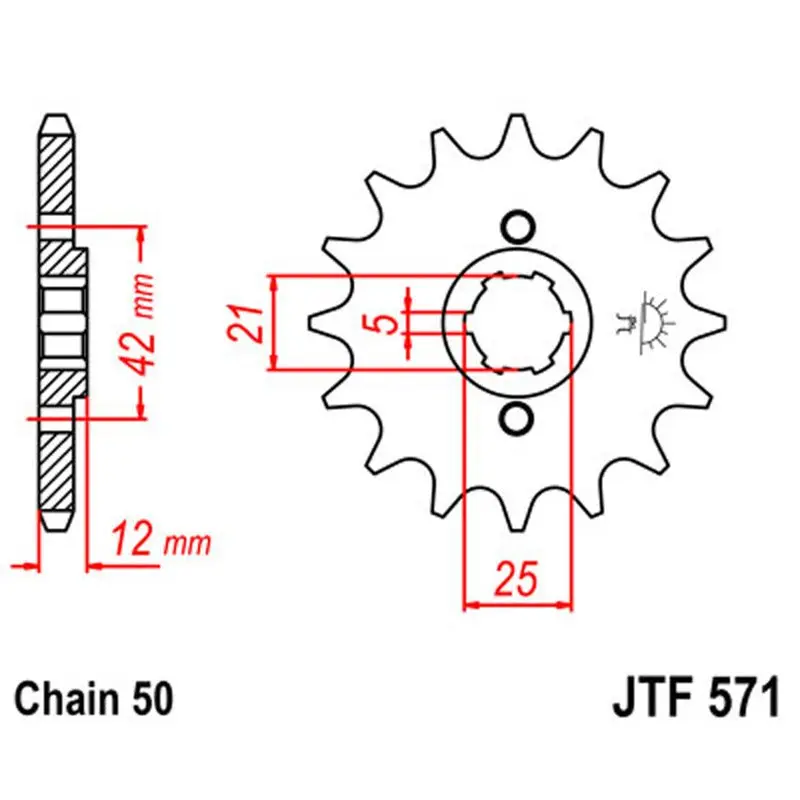 Jt Sprocket Front 530 16T 1