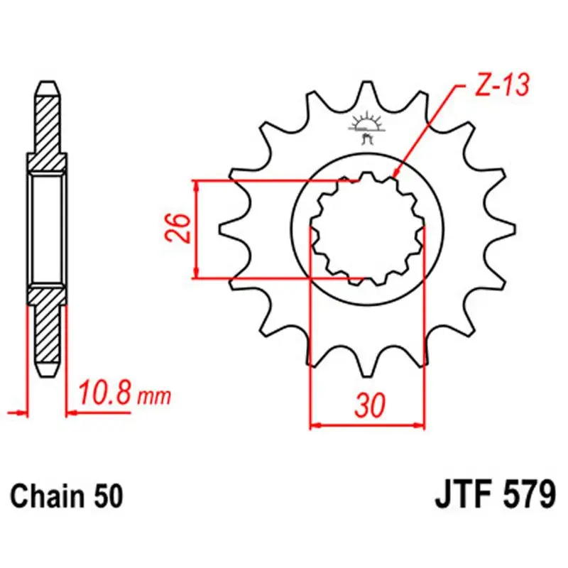 Jt Sprocket Front 530 16T 1