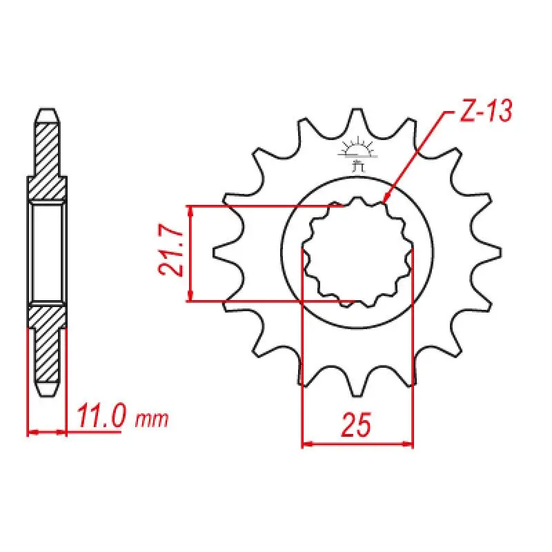 Jt Sprocket Front 530 16T 1