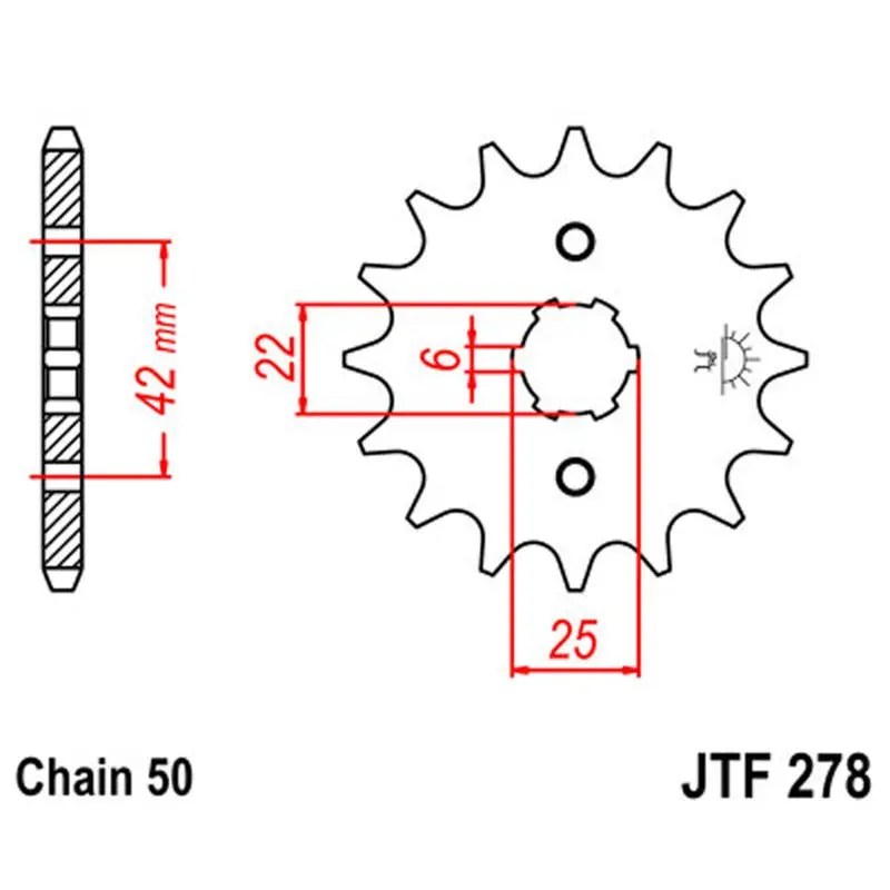 Jt Sprocket Front 530 17T 1