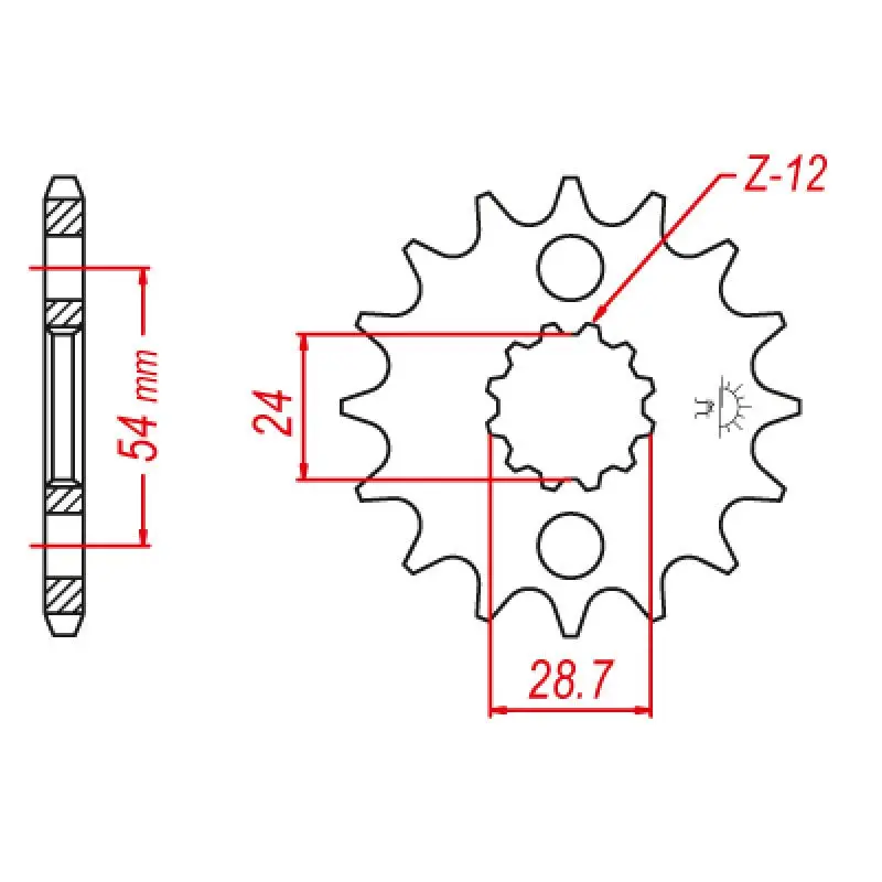 Jt Sprocket Front 530 17T 1