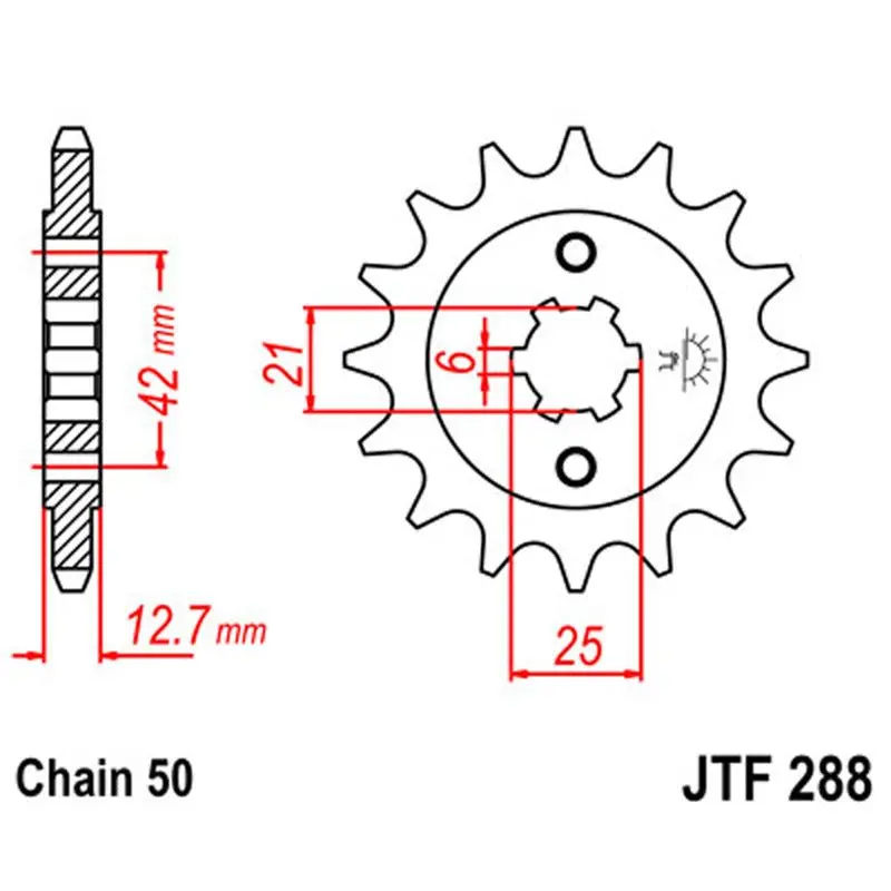 Jt Sprocket Front 530 18T 1