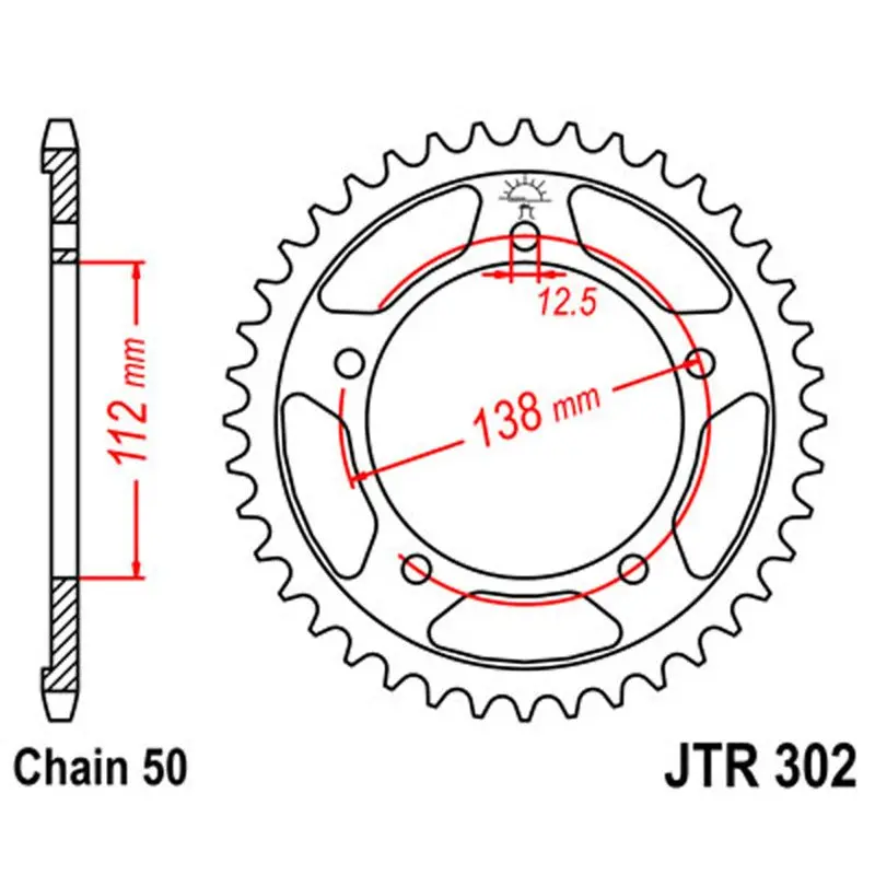 Jt Sprocket Rear 530 39T 1