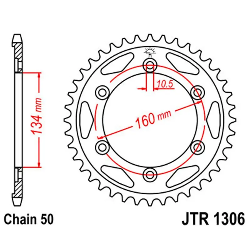 Jt Sprocket Rear 530 42T 1