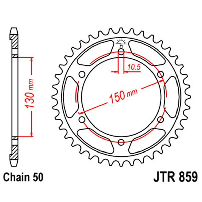 Jt Sprocket Rear 530 47T 1