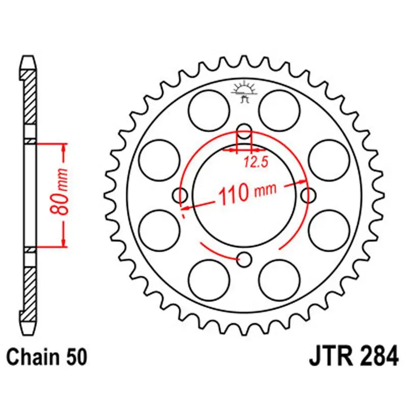 Jt Sprocket Rear 530 48T 1