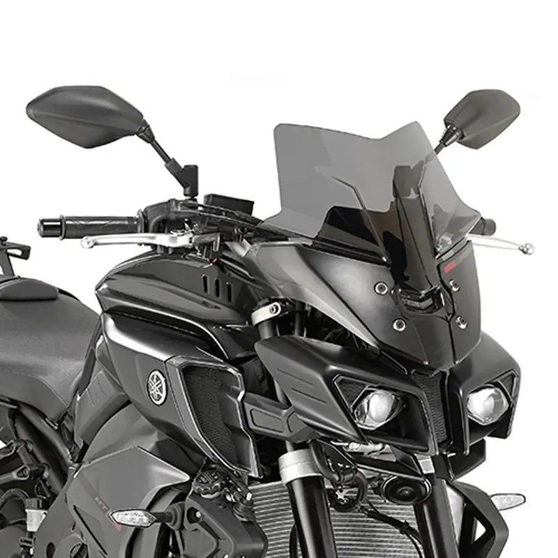 Kappa Gloss Black Low Windscreen Yamaha Fz10 1