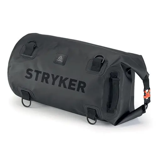 Kappa St102w Stryker 30L Waterproof Black Cylinder Bag 1