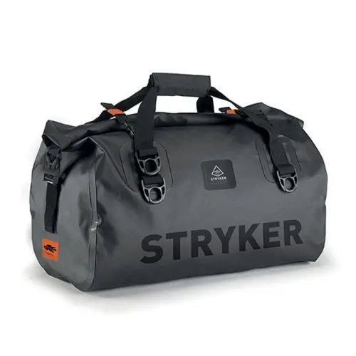 Kappa St103w Stryker 40L Waterproof Black Cylinder Bag 1