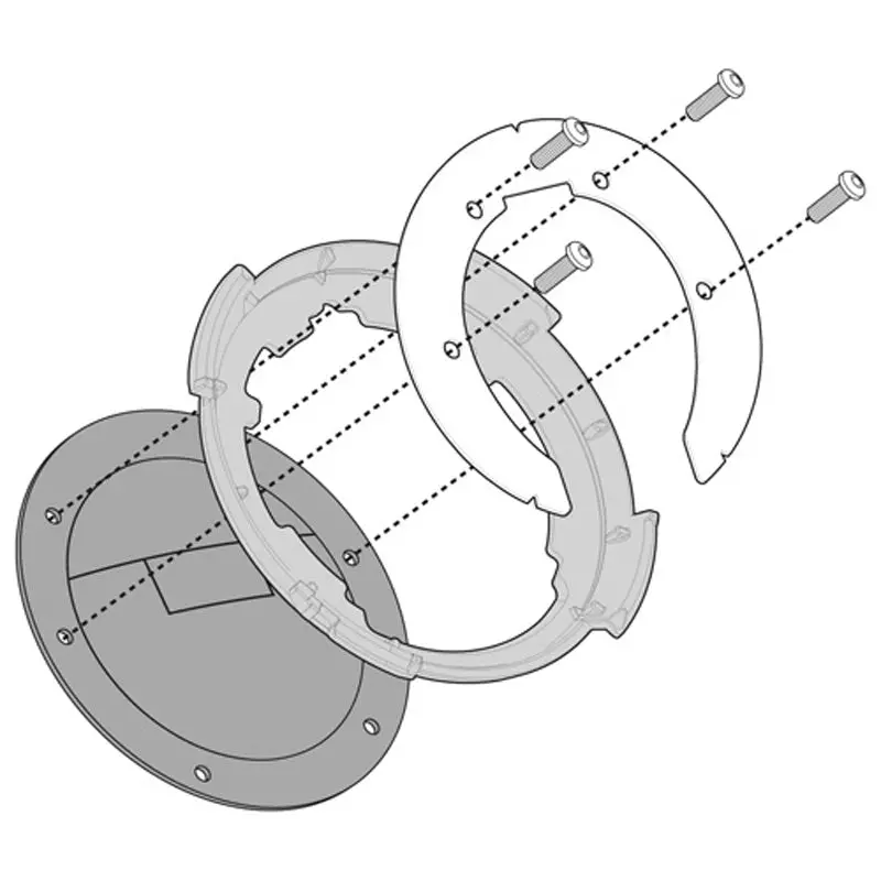 Kappa Tanklock System Suz Gsx650/1250F/Sfv650/Gsxr 1