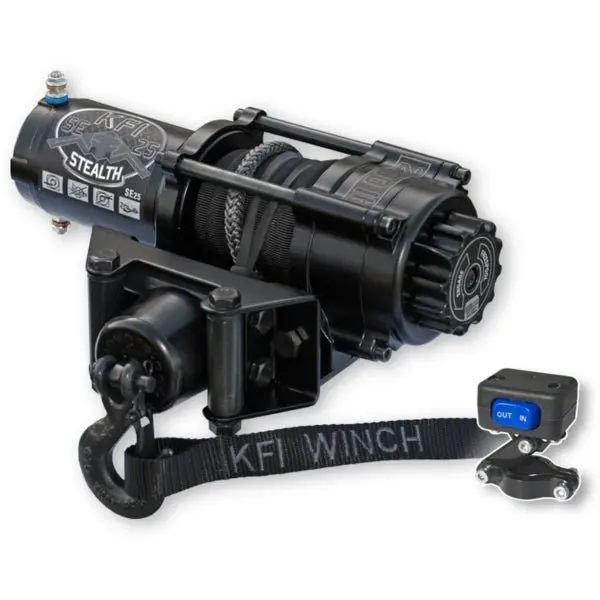 Kfi 2500Lb Stealth Atv Series Winch 1