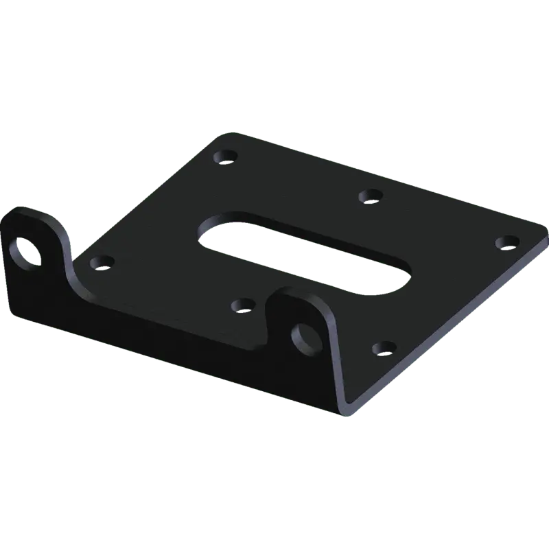 Kfi Products Winch Fairlead Mount Standard Warn 1