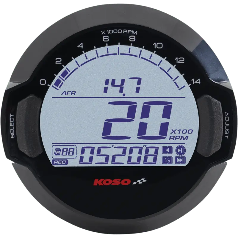 Koso North America Air/Fuel Ratio Recall Meter 1