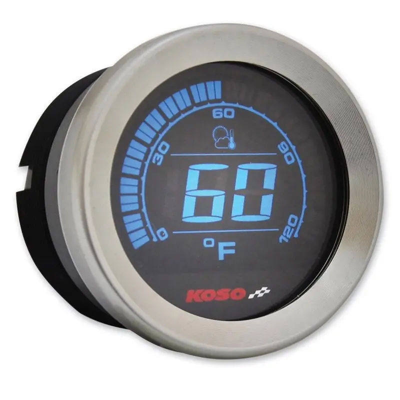 Koso North America Ambient Air Temperature Meter For Harley-Davidson 1
