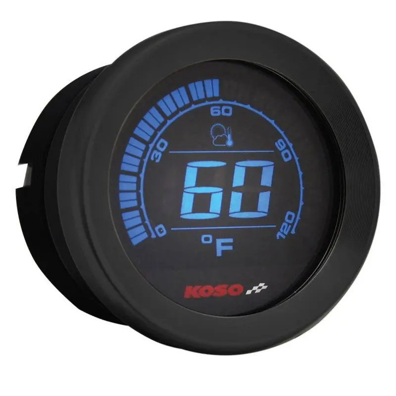 Koso North America Ambient Air Temperature Meter For Harley-Davidson 1