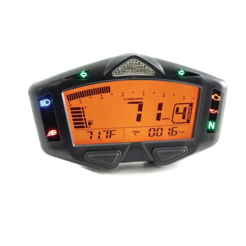 Koso North America Db-03R Digital Lcd Meter Plug & Play Honda Grom 1