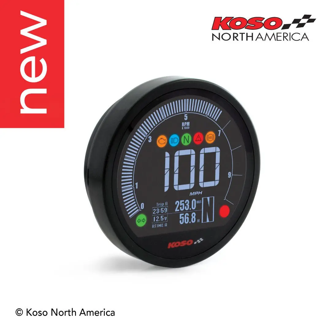 Koso North America Dl-04B Multifunction Meter 1