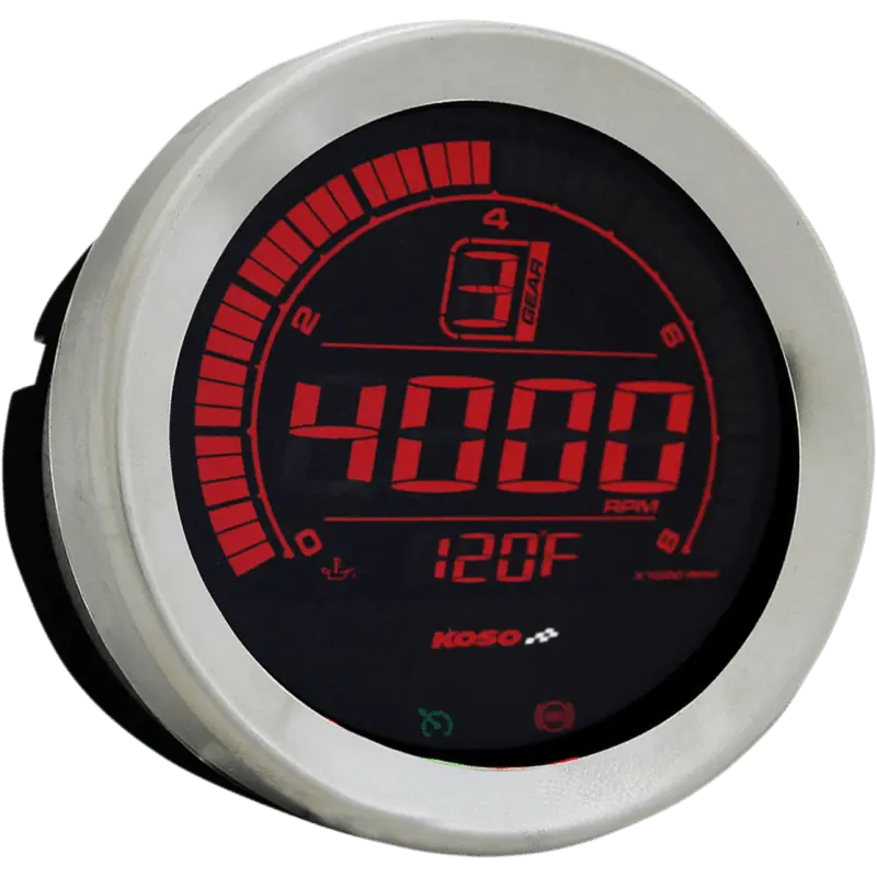 Koso North America Hd-02R Tachometer For Harley-Davidson 1