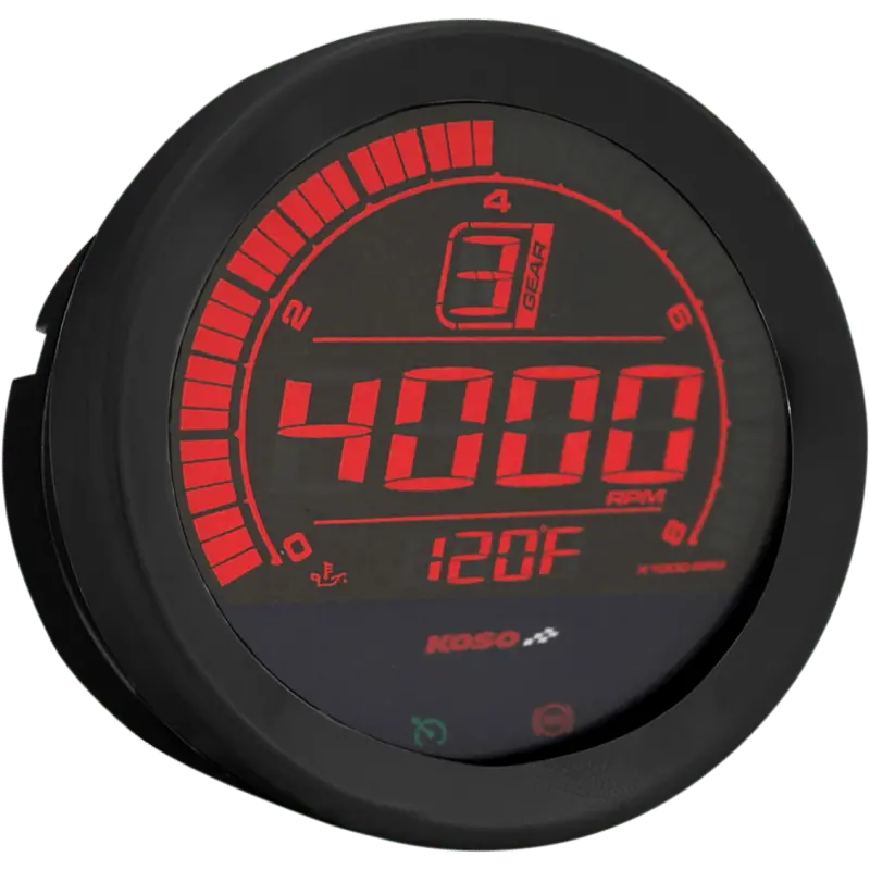Koso North America Hd-02R Tachometer For Harley-Davidson 2