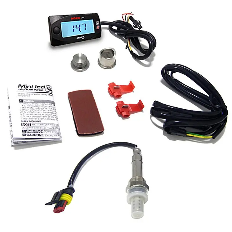 Koso North America Mini 3 Air/Fuel Ratio Meter 2