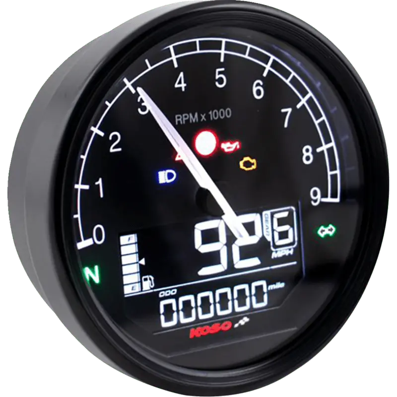Koso North America Multifunction Meter Tnt-05 D80 For H-D 1