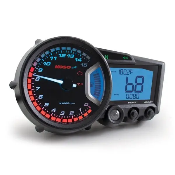 Koso North America Rx-2 Gp Style Speedometer 1