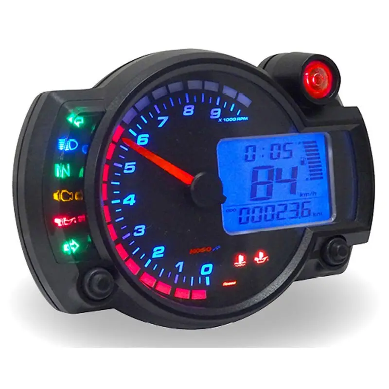 Koso North America Rx-2N Gp Style Speedometer 10,000 Rpm 1