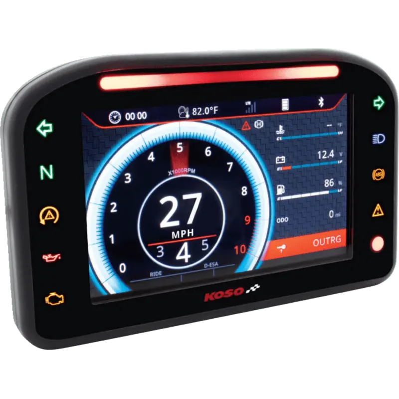 Koso North America Rx-5 Tft Multifunction Meter 1