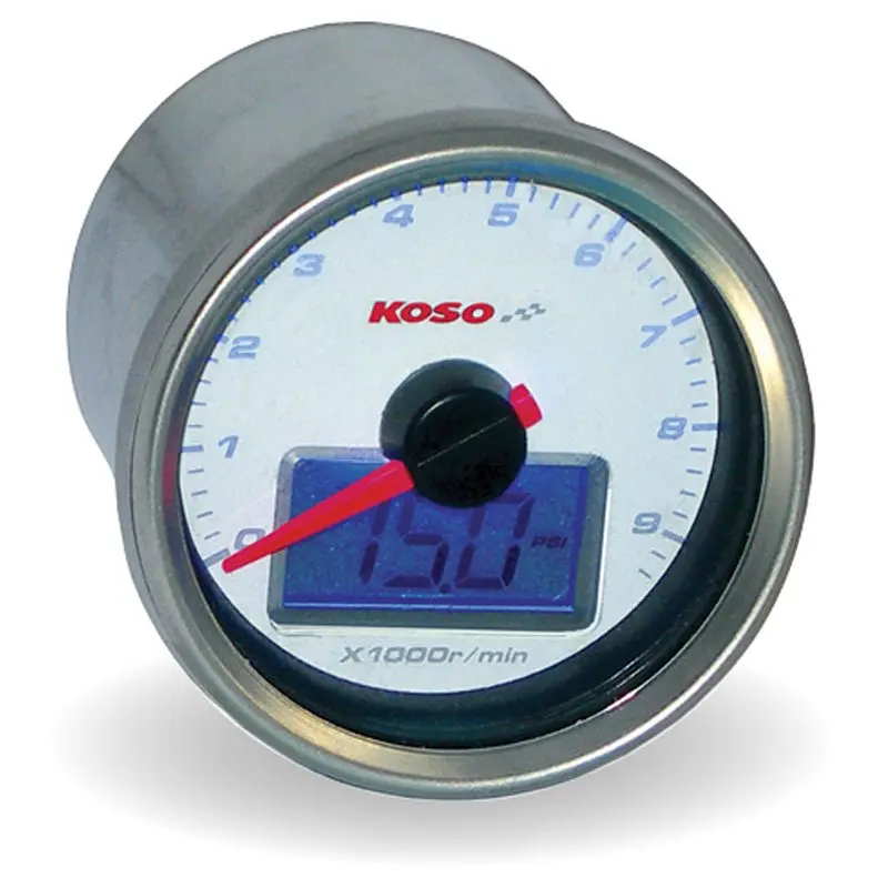 Koso North America Tachometer With Oil Pressure For Harley-Davidson 1