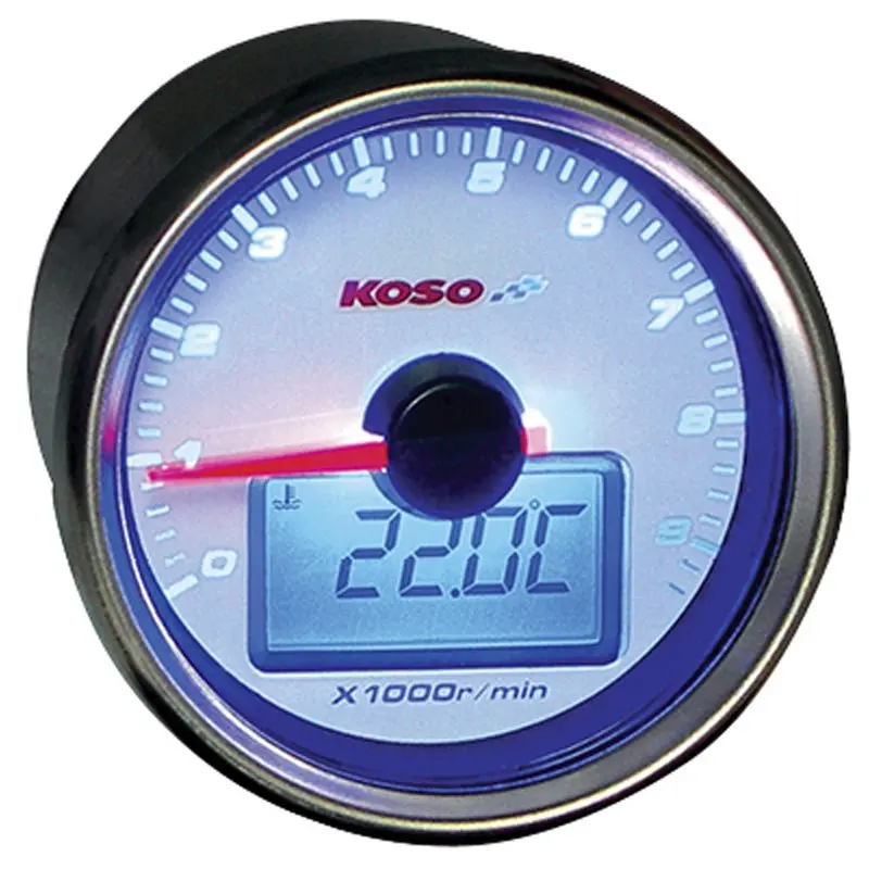 Koso North America Tachometer With Water Temperature 1