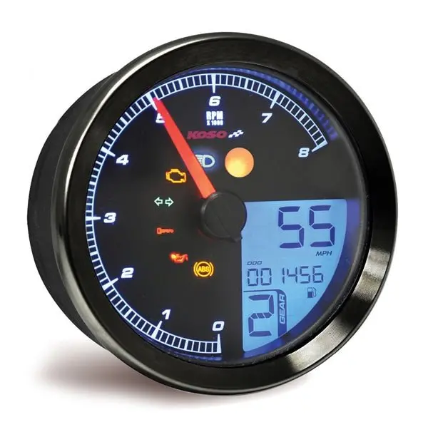 Koso North America Tnt-B Multifunction Meter For Yamaha Bolt 1