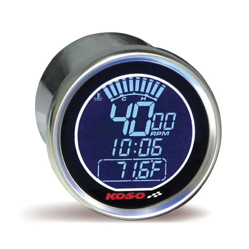 Koso North America Universal Tachometer For Harley-Davidson 1