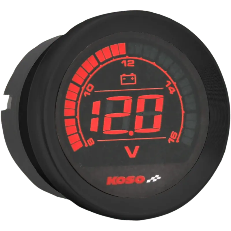 Koso North America Voltmeter For Harley-Davidson 1