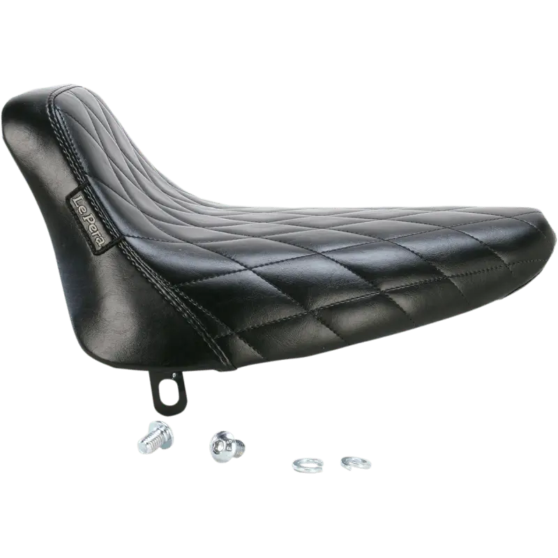 Le Pera Bare Bones Solo Seat-Diamond Stitch-Black-Softail 84-99 1
