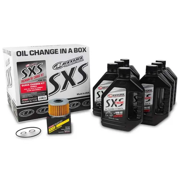 Maxima Racing Oils Maxima Sxs Quick Oil Change Kit (90-049013-Hon) 1