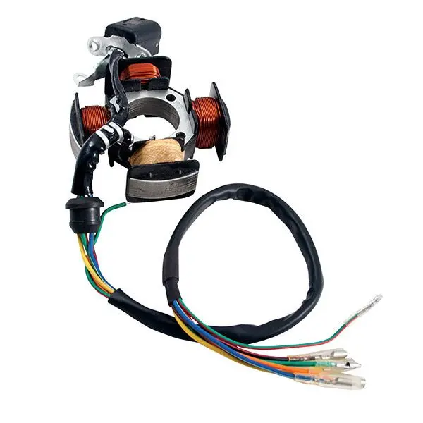 Mogo/Outside Distributing Mogo Parts Stator, 4-Coil (6-Wire), Bullet Connectors (08-0202) 1