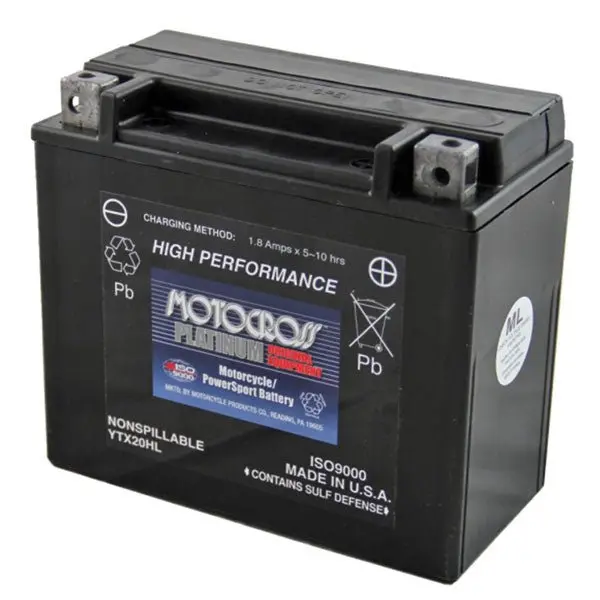 Motocross Agm High Performance Battery (Mosm620bh) 1