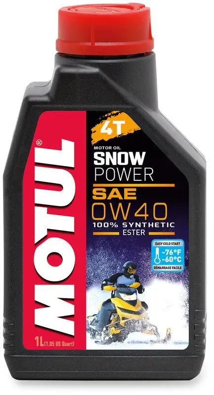Motul Snowpower 4T Engine Oil 1