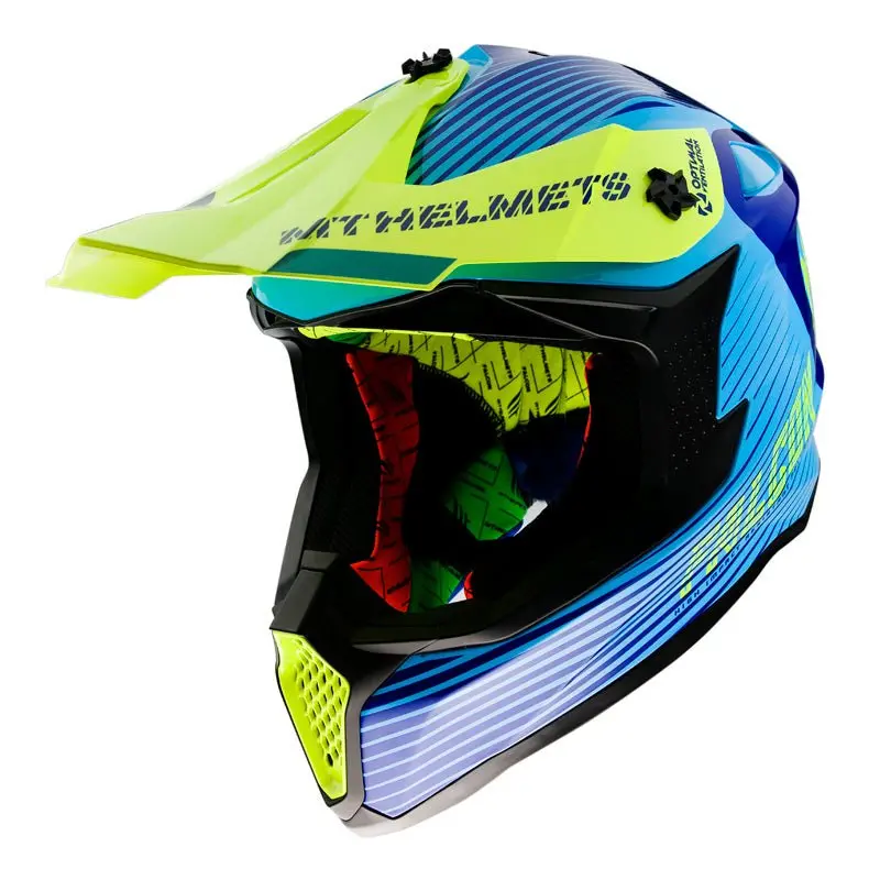 Mt Falcon Helmet System Yellow Hi-Viz 1