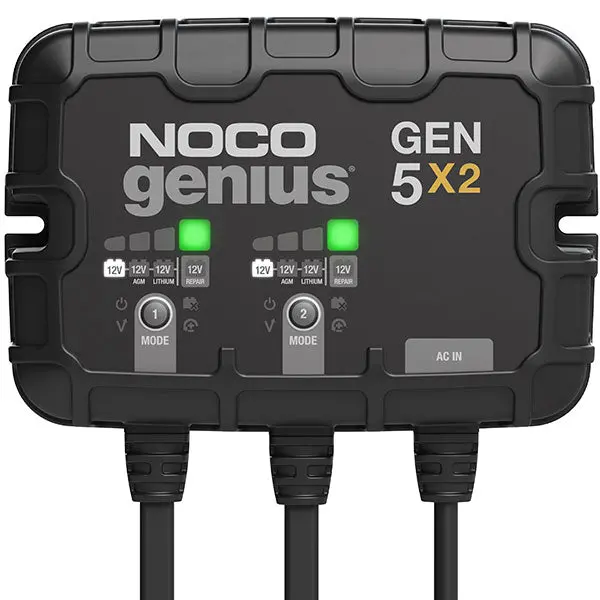 Noco On-Board Battery Charger, Maintainer & Desulfator 1