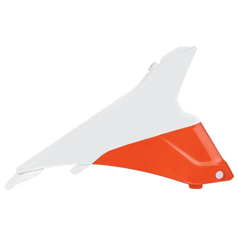 Polisport Airbox Cover Ktm (White/Orange) 1