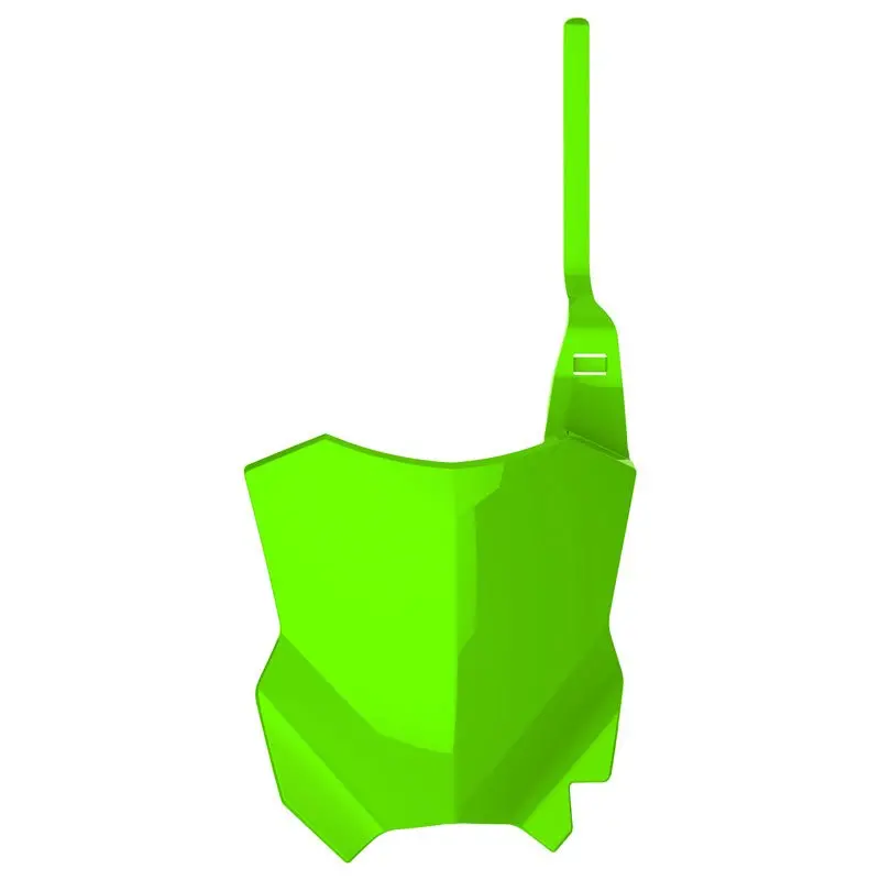 Polisport Number Plate Restyling (Lime Green) 1