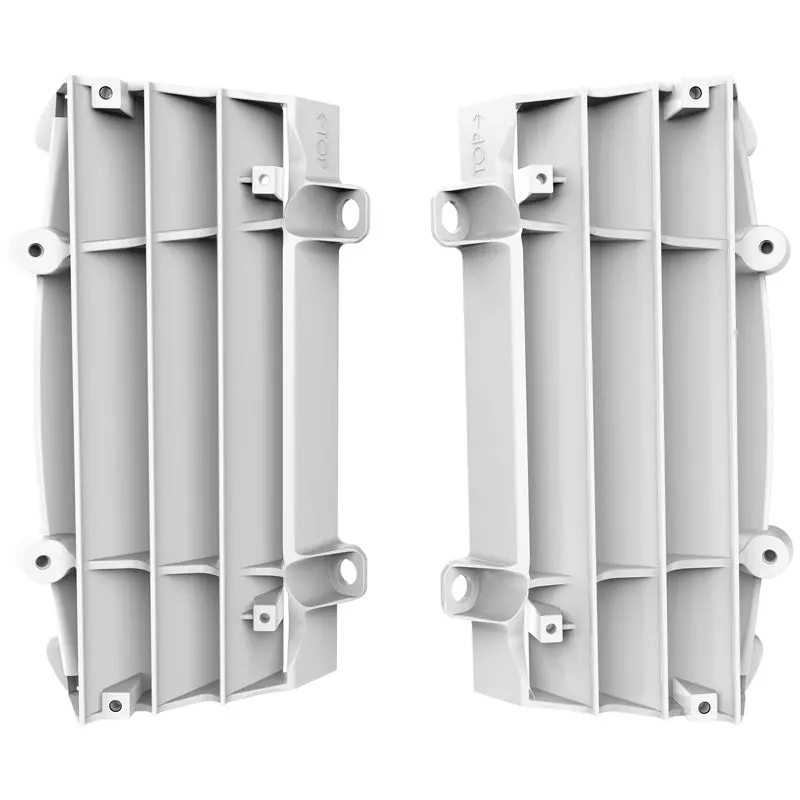 Polisport Radiator Louvers Ktm (White) 2