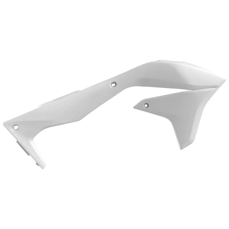 Polisport Radiator Scoops Kawasaki (White) 1