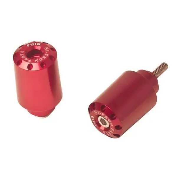 Puig Bar End Aluminum (Honda) Red 1