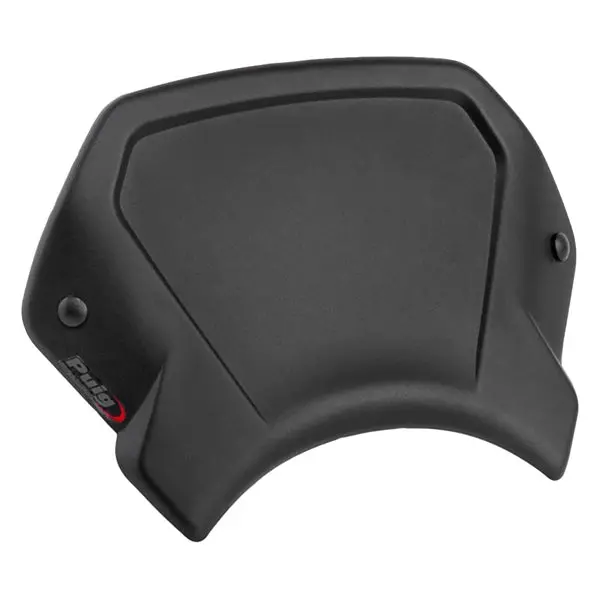 Puig Front Plate Frontal Aluminium Black 1
